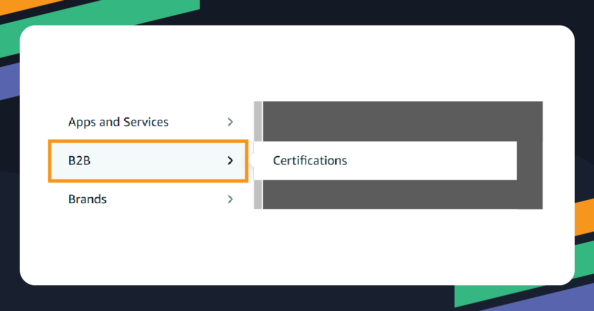 amazon-dashboard-b2b-menu