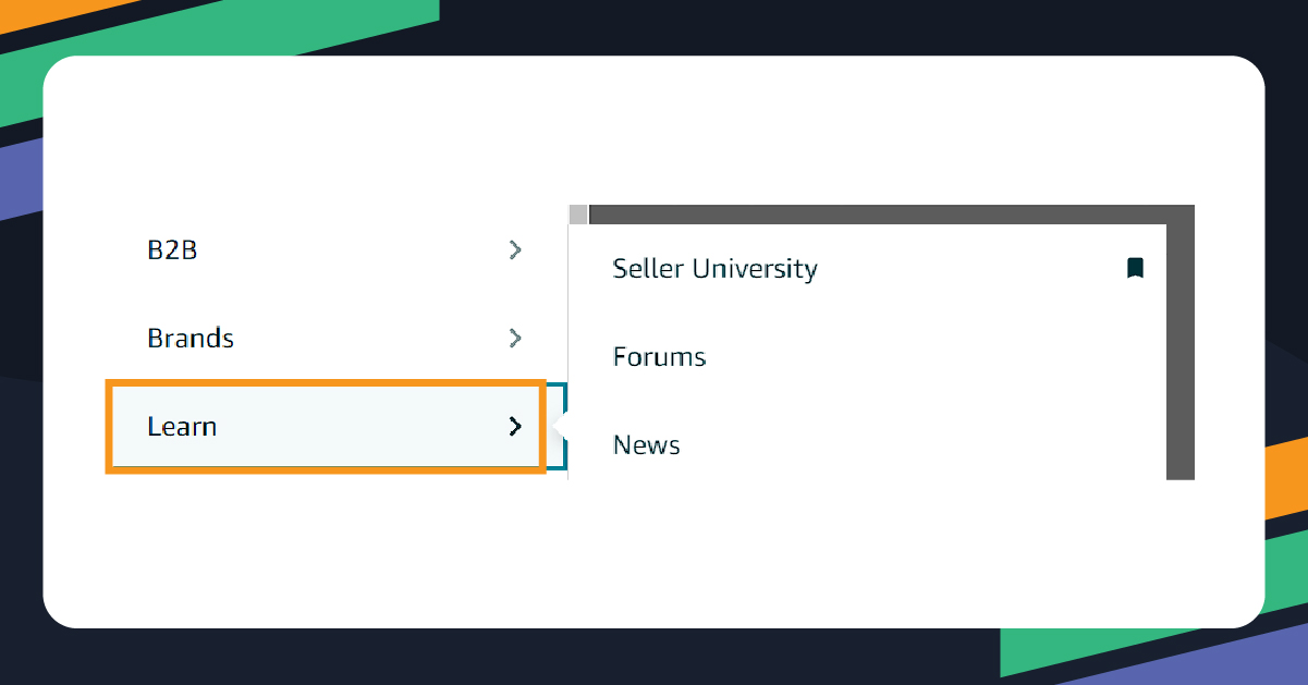 amazon-dashboard-learn-menu